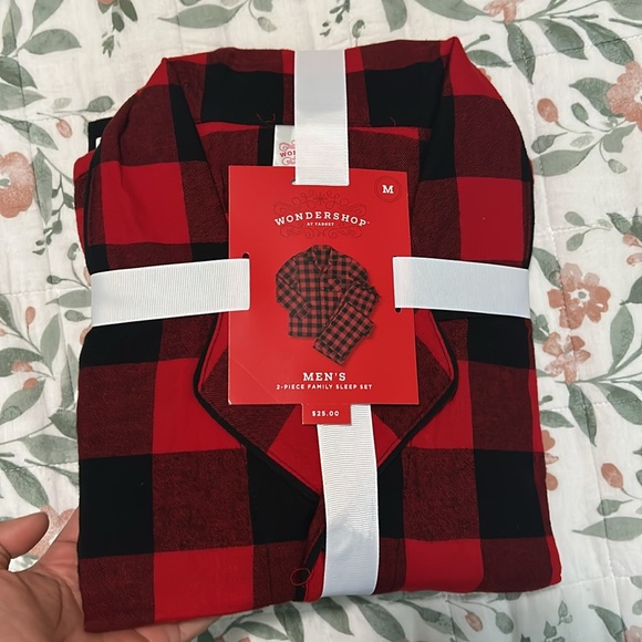 Wondershop Men’s Buffalo Plaid 2pc Sleep Set/ Size: Medium - Picture 2 of 3